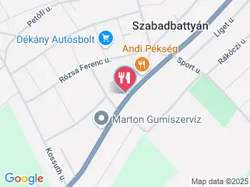 Arc Café Szabadbattyán a térképen