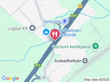 Gorsium Étterem Szabadbattyán a térképen