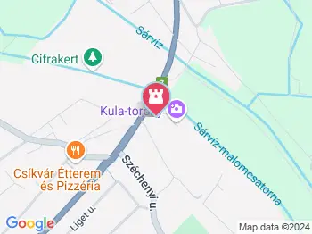 Kula - Gótikus lakótorony Szabadbattyán a térképen