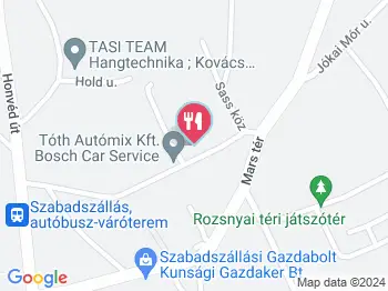 Autómix Étterem Pizzéria Kávézó Szabadszállás a térképen