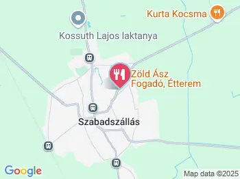 Zöld Ász Szabadszállás a térképen