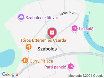 Szabolcsi Református templom Szabolcs a térképen