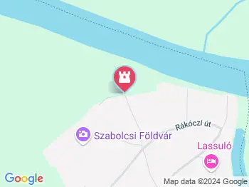 Tomori kúria Szabolcs a térképen