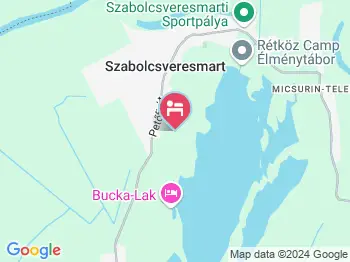 Bucka-Lak Szabolcsveresmart a térképen