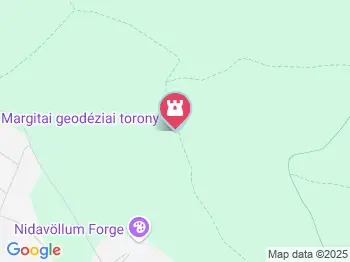 Margitai geodéziai torony Szada a térképen