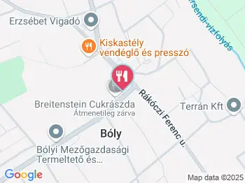 Árnyas Söröző Szajk a térképen