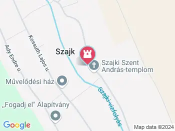 Szajki Tájház Szajk a térképen