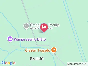 Múltidéző Vendégház Szalafő a térképen