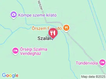 Őrszem Fogadó étterme Szalafő a térképen