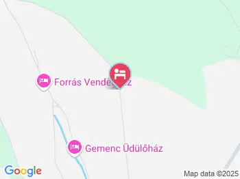 Aranykulacs Vendégház Szálka a térképen