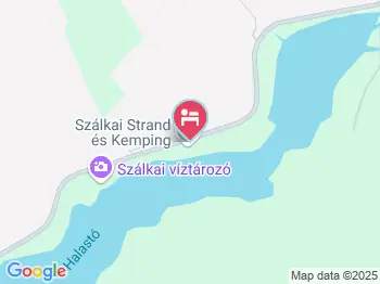 Szálka Kemping Szálka a térképen
