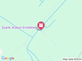 Kiskun Emlékhely Szank a térképen