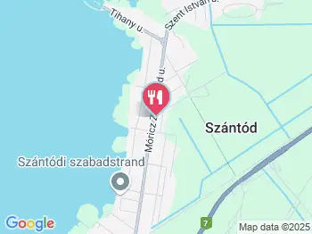 Déli Part BBQ Szántód a térképen