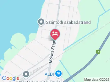 Diavolo Balaton Ház Szántód a térképen