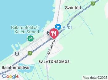 Favorit Express Étterem Szántód a térképen