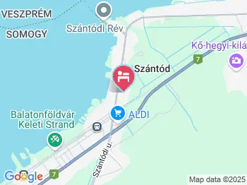 Lajos Medencés Apartmanház Szántód a térképen