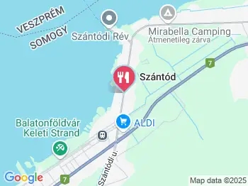 St. Kristóf Étterem és Apartmanház Szántód a térképen