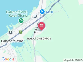 Vári Apartman Szántód a térképen