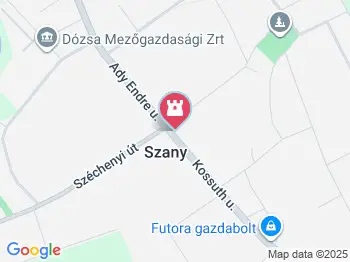 Helytörténeti Gyűjtemény Szany a térképen