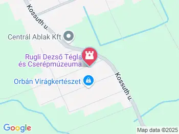 Rugli Dezső Tégla és Cserépmúzeuma Szany a térképen