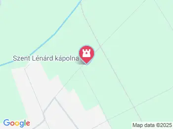 Szent Lénárd kápolna Szany a térképen