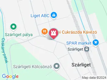 Vértes-Gerecse kisvasút emlékhely Szárliget a térképen