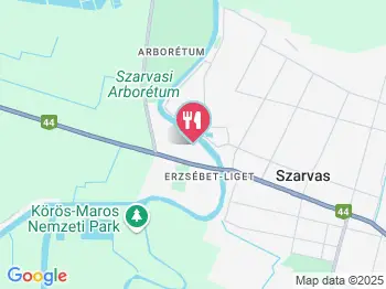Aranyszarvas Étterem Szarvas a térképen
