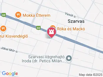 Ceres-kútszobor Szarvas a térképen