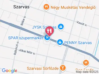 Dolce Vita Pizzeria Szarvas a térképen