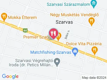 Édes M Cukrászda Szarvas a térképen