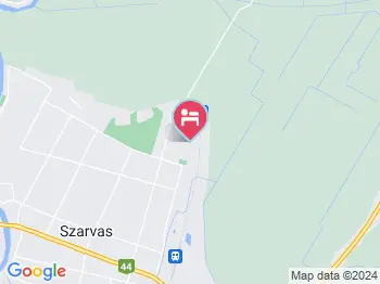 Körös Vendégház Szarvas a térképen