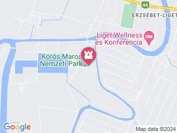 Körösvölgyi Állatpark Szarvas a térképen