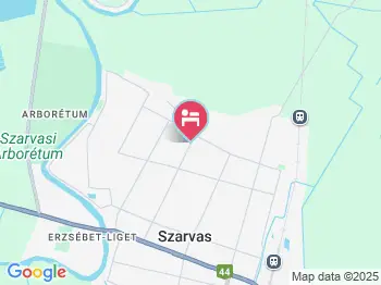 Lelkesház Szarvas a térképen