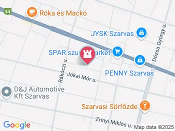 Melis György Szarvas a térképen