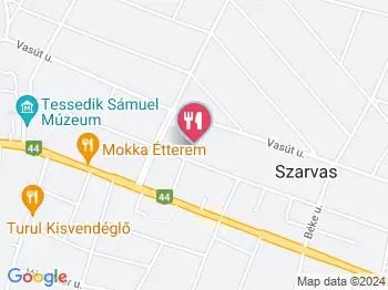 Mi & Ti Pizzéria Szarvas a térképen