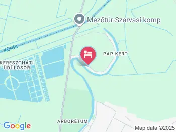 Miklós Nyaraló Szarvas a térképen