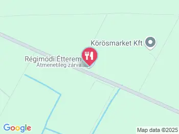 Régimódi Étterem Szarvas a térképen