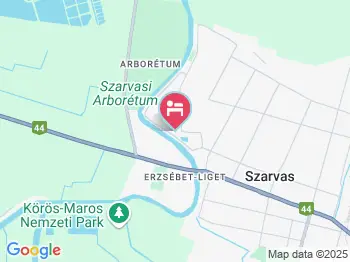 Rémus Vendégház Szarvas a térképen