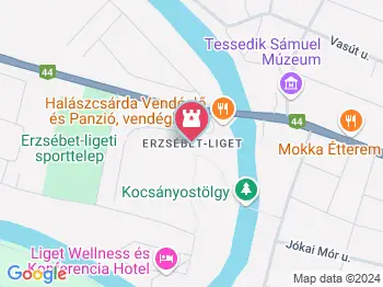 Ruzicskay Alkotóház Szarvas a térképen