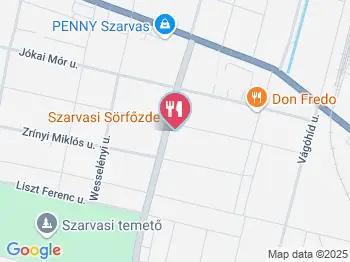 Sörmester Söröző Szarvas a térképen