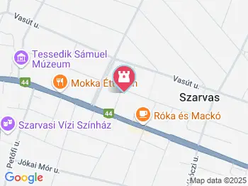 Szarvasi Szent Klára Gyógyfürdő Szarvas a térképen