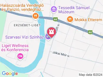 Szarvasi Vízi Színház Szarvas a térképen