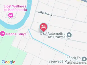 Szechenyi Apartman Szarvas a térképen