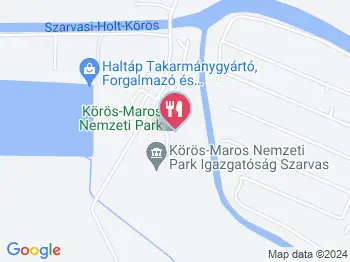 Tölgy Büfé Szarvas a térképen