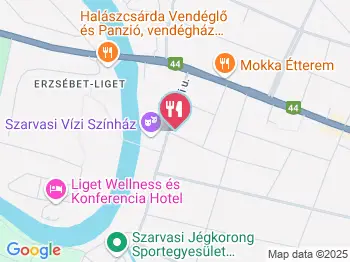Turul Kisvendéglő Szarvas a térképen