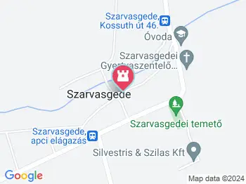 Világháborús emlékmű Szarvasgede a térképen