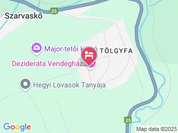 Erdei Lak Vendégház Szarvaskő a térképen