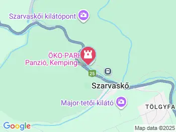 Öko Park Kalandpark Szarvaskő a térképen