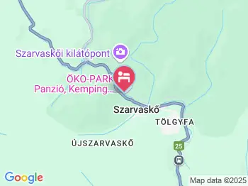 Öko-Park Panzió Kemping és Kalandpark Szarvaskő a térképen