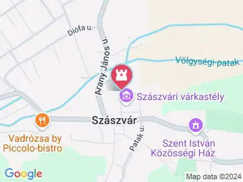 Nagyboldogasszony templom Szászvár a térképen